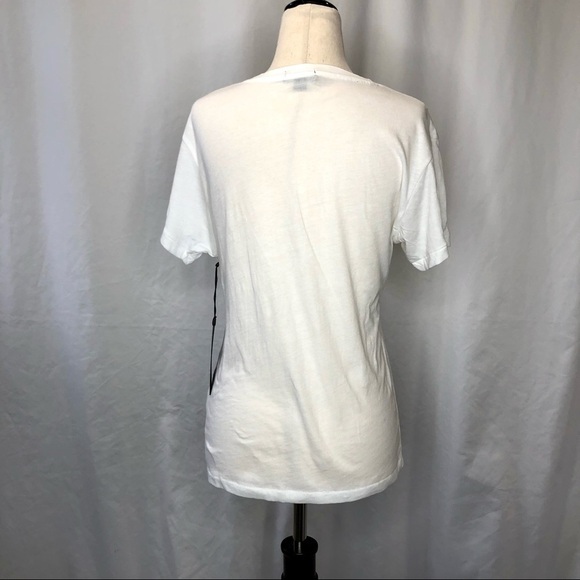 NWT Wildfox Sunshine Baby ombré white t shirt XS - Picture 3 of 8